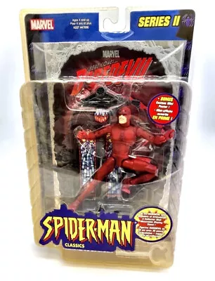 Buy Marvel Legends Daredevil Series Ii 2 Red Silver Comics Toy Biz 2001 Figure Rare! • 189.68£