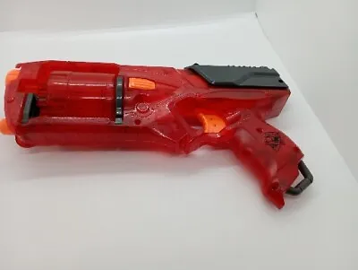 Buy Nerf N-Strike Elite Strongarm Sonic Fire Transparent Red, Ideal Birthday Gift  • 9£