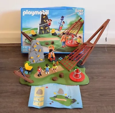 Buy Playmobil 4015 Activity Playground With Working Zipline Boxed With Manual • 17.99£