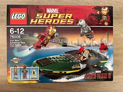 Buy LEGO Marvel 76006 Iron Man: Extremis Sea Port Battle | MINT! FACTORY SEALED! • 39.99£