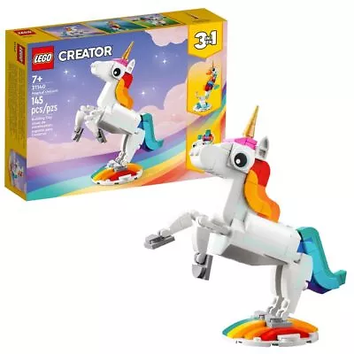 Buy LEGO Creator 31140 Magical Unicorn Age 7+ 145pcs • 10.95£