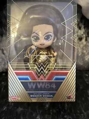 Buy Wonder Woman Minifigure 1984 Golden Armor Hot Toys Cosbaby WW84 B727  DC Figure • 9£