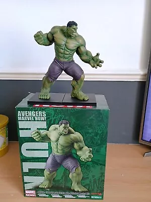 Buy KOTOBUKIYA ARTFX+ Avengers Marvel NOW Hulk Statue 1/10 Scale • 50£