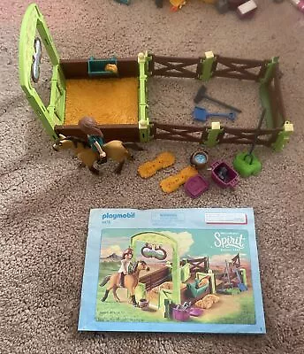 Buy Playmobil 9478 Dreamworks Spirit Riding Free - With Horse Stall - Read Desc • 9.99£