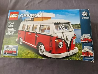 Buy LEGO Creator Expert: Volkswagen T1 Camper Van (10220) - With Box & Instructions • 94.95£