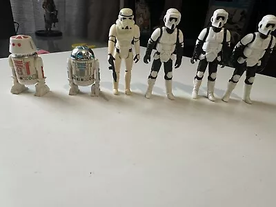 Buy Vintage Star Wars Job Lot Bundle X6 • 50£