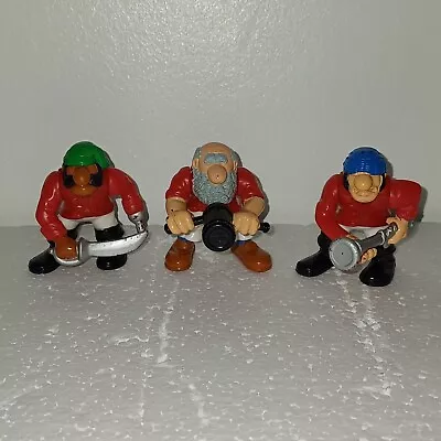 Buy Vintage Fisher Price Great Adventures 3 X Pirate Pirates Toy Figure Bundle 1994 • 9.99£