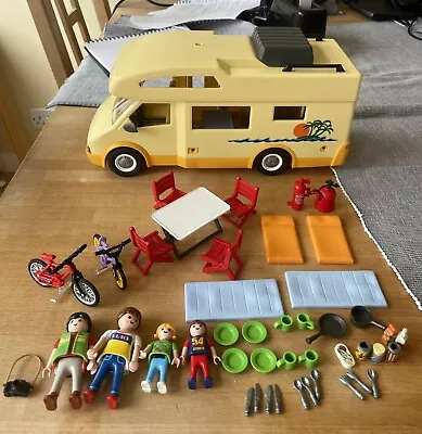 Buy Playmobil Rare 3647 Family Camper Van Set 99% Complete • 5.50£