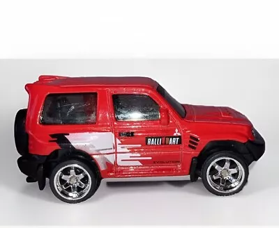 Buy Hot Wheels Mitsubishi Pajero EVO Red Custom Wheel Swop Real Riders See Photos • 8.75£