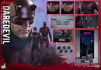 Buy Dpd Express Hot Toys 1/6 Marvel's Daredevil Tms003 Matt Murdock Daredevil Figure • 576.99£