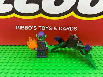 Buy LEGO GREEN GOBLIN + Glider Minifigure MARVEL Set 76175 76178 Sh695 Figure • 9.99£