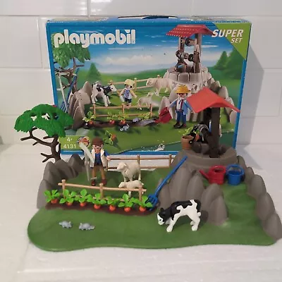 Buy Playmobil Farm 4131 Set Country Life Small Holding Farm Animal Incomplete  • 14.99£