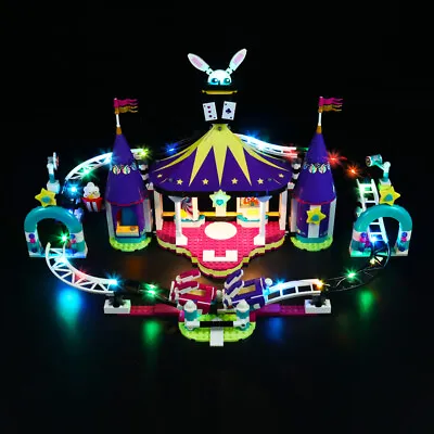Buy LocoLee LED Light Kit For Lego 41685 Magical Funfair Roller Coaster Lighting Set • 29.99£