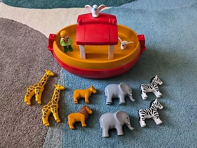 Buy PLAYMOBIL 123 6765 My Take Along Floating Noah's Ark With Animals & Figure • 11£