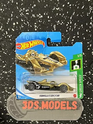 Buy GREEN SPEED - FORMULA E GEN 2 CAR GOLD Hot Wheels 1:64 • 3.25£