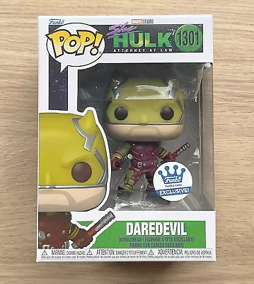 Buy Funko Pop Marvel She-Hulk Daredevil #1301 (Box Damage) + Free Protector • 24.99£