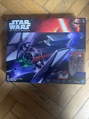 Buy Hasbro Star Wars Force Awakens First Order Tie Fighter B3920 Boxed Sealed  • 20£