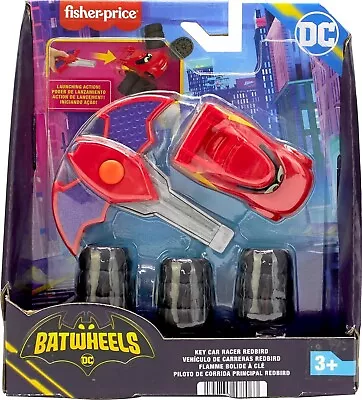 Buy Fisher Price DC BATWHEELS Redbird Key Car Racer Car With Crash Accessories • 9.99£