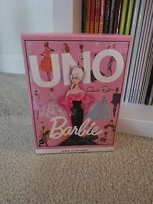 Buy UNO Canvas  LIMITED EDTION Barbie Fashion Model Collection Deck- BRAND NEW • 38£