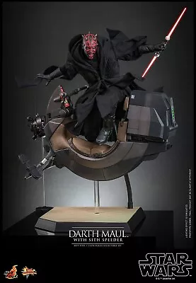 Buy PREORDER Star Wars Episode I Action Figure Darth Maul & Speeder • 150.74£