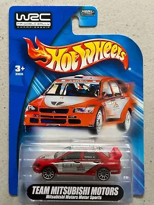 Buy 2004 Hot Wheels WRC World Rally Championship MITSUBISHI LANCER EVOLUTION Evo 7 • 69.99£