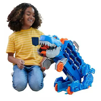 Buy Hot Wheels City Let's Race Netflix - Ultimate T-Rex Transporter • 119.99£