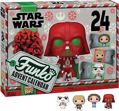 Buy Funko Advent Calendar: Star Wars Holiday - Darth Vader - 24 Days Of Surprise...  • 56.61£