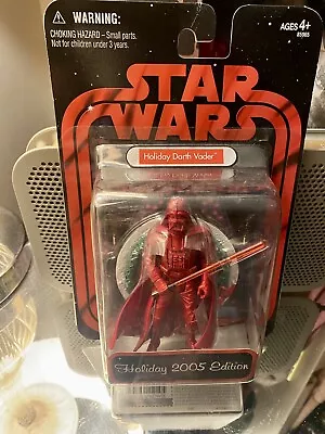 Buy Holiday Darth Vader 2005 Edition Star Wars Shop.com Exclusive Hasbro Sealed 3.75 • 35£
