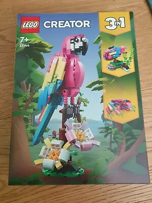 Buy LEGO CREATOR: Exotic Pink Parrot 31144 - Brand New Sealed Set • 20£