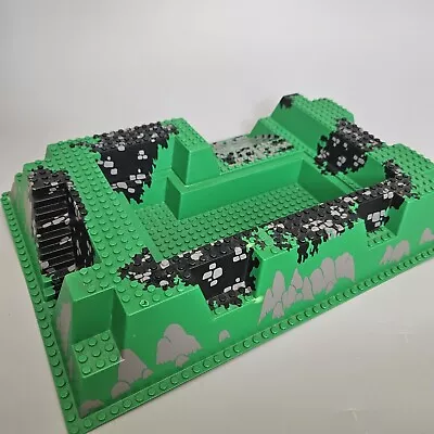 Buy LEGO Baseplate Raised Center Pit And Stones Print - Castle 6090 Vintage • 20£