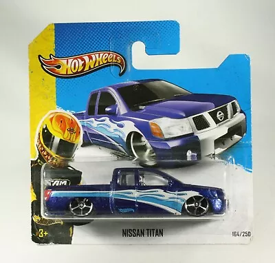 Buy Hot Wheels Very Rare Nissan Titan Pick Up In Blue From HW Showroom Series -X1828 • 3.99£
