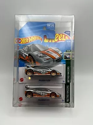 Buy Hot Wheels McLaren F1 GTR - Long And Short Card Combo With Protector! • 8£