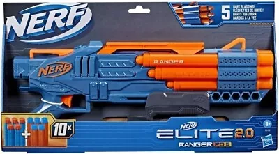 Buy *NEW* Nerf Dart Blaster Elite 2.0 Ranger PD-5 Hasbro Outdoor Toy Gun For Kids • 12.99£