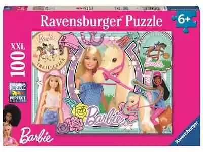 Buy Ravensburger 12004028 Barbie Toys-100 Piece Jigsaw Puzzles For Kids Age 6 Years • 12.99£