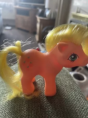 Buy My Little Pony Baby Applejack Figure Orange Horse Vintage G1 Hasbro 1984 Used • 0.99£