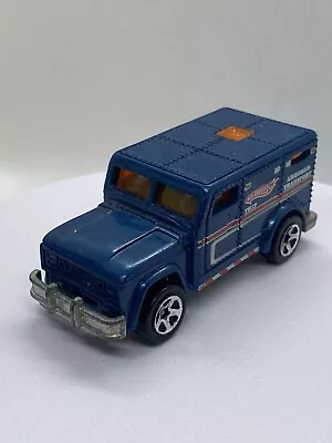 Buy Hot Wheels ‘96 Armored Transport Truck | Blue RARE Diecast • 1.09£