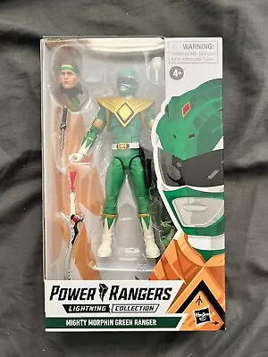 Buy Power Rangers Lightning Collection Green Ranger Tommy Mmpr 6” Figure Hasbro • 55£