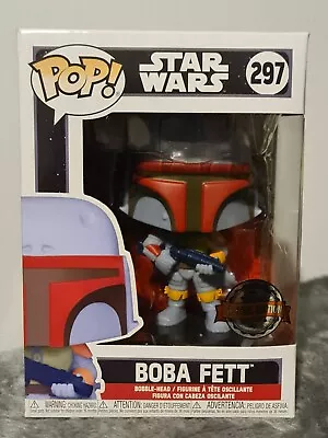 Buy Boba Fett Funko Pop Figure 297 Star Wars Special Edition Movies Rare • 34.95£