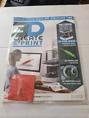 Buy Eaglemoss 3D Printer Create And Print Issue 99 • 9.95£