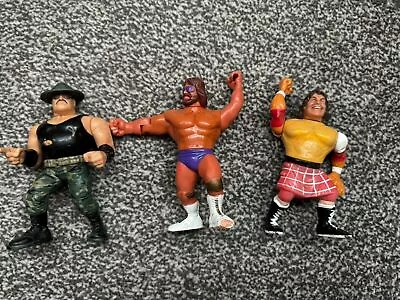 Buy Bundle Of WWF Hasbro Figures • 12.50£