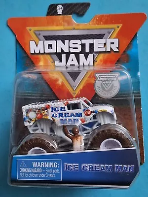 Buy Ice Cream Man  1:64 Monster JAM Trucks Metal Truck Yellow Gold Series 5? • 29.33£