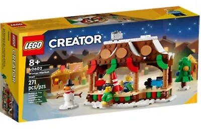 Buy LEGO Winter Market Stall - Brand New & Sealed • 19.95£
