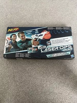 Buy Nerf Laser Ops Pro -2 Gun Pack Hasbro Alphapoint Blasters Lazer Pistol Bluetooth • 20£