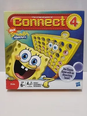 Buy SpongeBob SquarePants Rare Connect 4 Classic With A Twist By Hasbro Complete  • 15£