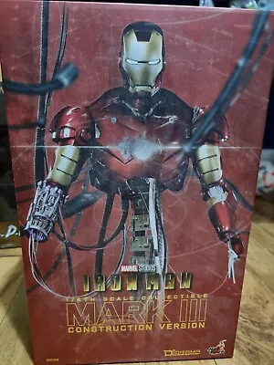 Buy Iron Man Suit Mark III Consturction Version By Hot Toys DS003 • 160£