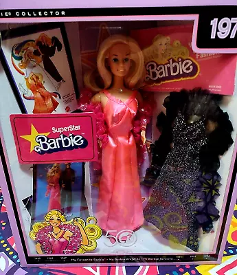 Buy 1977 My Favorite Barbie Superstar Barbie Reproduction 50th Anniversary • 159.34£