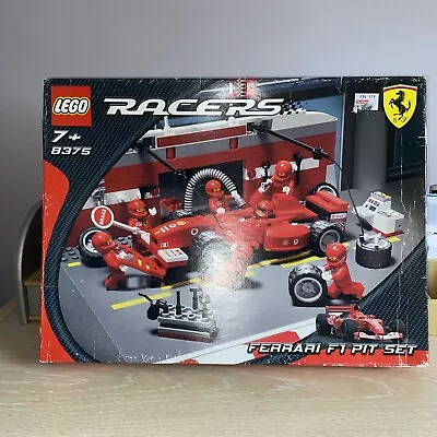 Buy Lego Racers Ferrari F1 Pit Set 8375 New Never Opened  • 80£