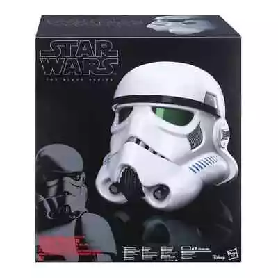 Buy Star Wars Black Series Rogue One Imperial Stormtrooper Electronic Helmet • 159.99£