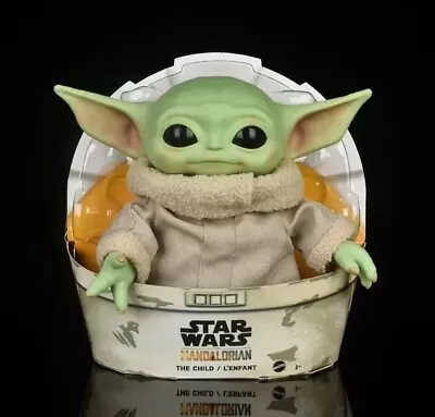 Buy Baby Yoda Star Wars The Child Plush Toy Decoration Cute Playable Marvel Figurine • 19.99£