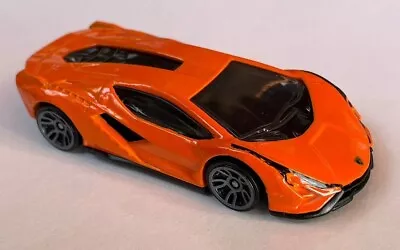 Buy HOT WHEELS Lamborghini Sian FKP37🔥 Orange 1:64 Diecast NEW OVP HW Exotics 1/10 • 7.49£